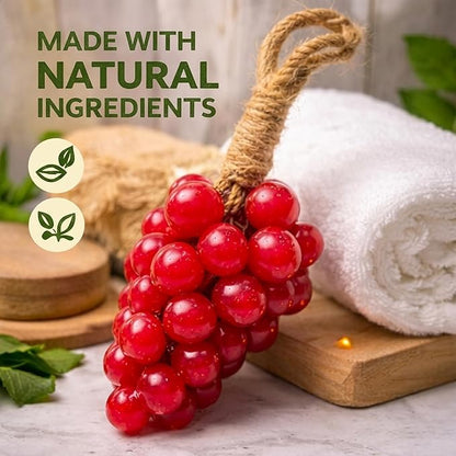 GrapeBloom™ Organic Handmade Hanging Soap (Green Color)