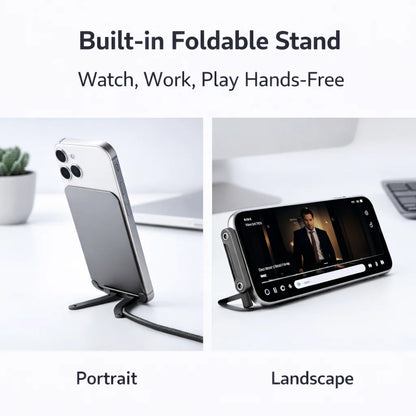 Reve™ Dock 4 in 1 Detachable Cable + Phone Stand (Type C to Type C)