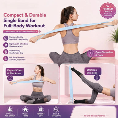 Figure 8 Workout Resistance Band for Men and Women