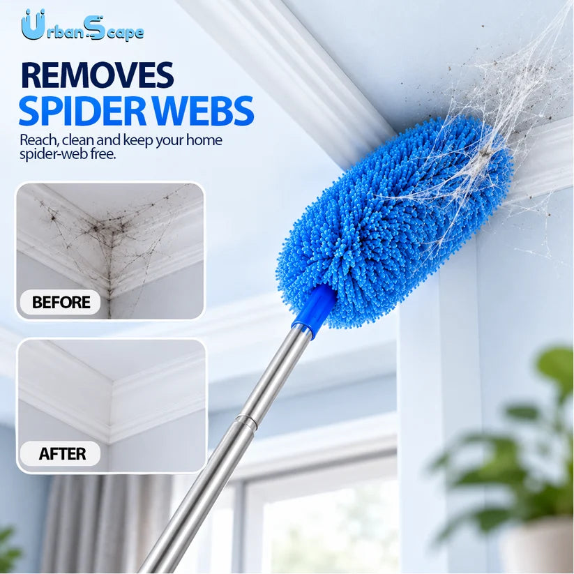 Extendable Dust Buster Mop - (Ceiling fans & Under sofas & beds)