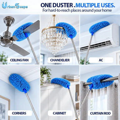 Extendable Dust Buster Mop - (Ceiling fans & Under sofas & beds)