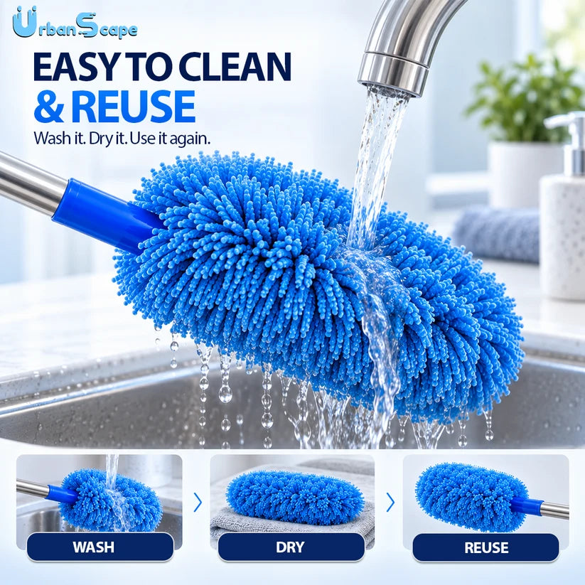 Extendable Dust Buster Mop - (Ceiling fans & Under sofas & beds)