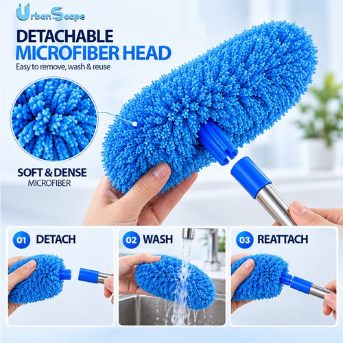 Extendable Dust Buster Mop - (Ceiling fans & Under sofas & beds)