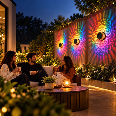 DeepJyot ™ Deepawali Solar Wall Light - Light Up your Diwali