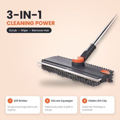 Scrubora™ 3 in 1 Floor Cleaning Brush - Bring Ultimate Shine to your Home