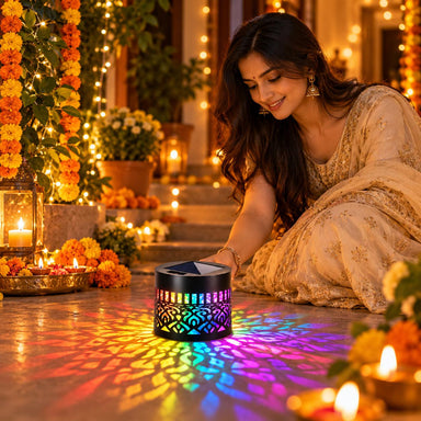 DeepJyot ™ Deepawali Solar Wall Light - Light Up your Diwali