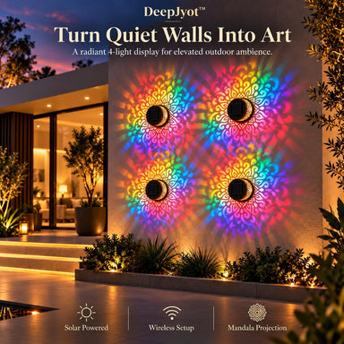 DeepJyot ™ Deepawali Solar Wall Light - Light Up your Diwali