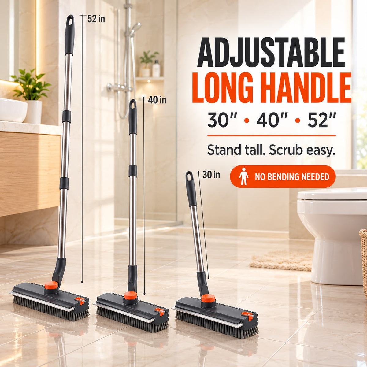 Scrubora™ 3 in 1 Floor Cleaning Brush - Bring Ultimate Shine to your Home