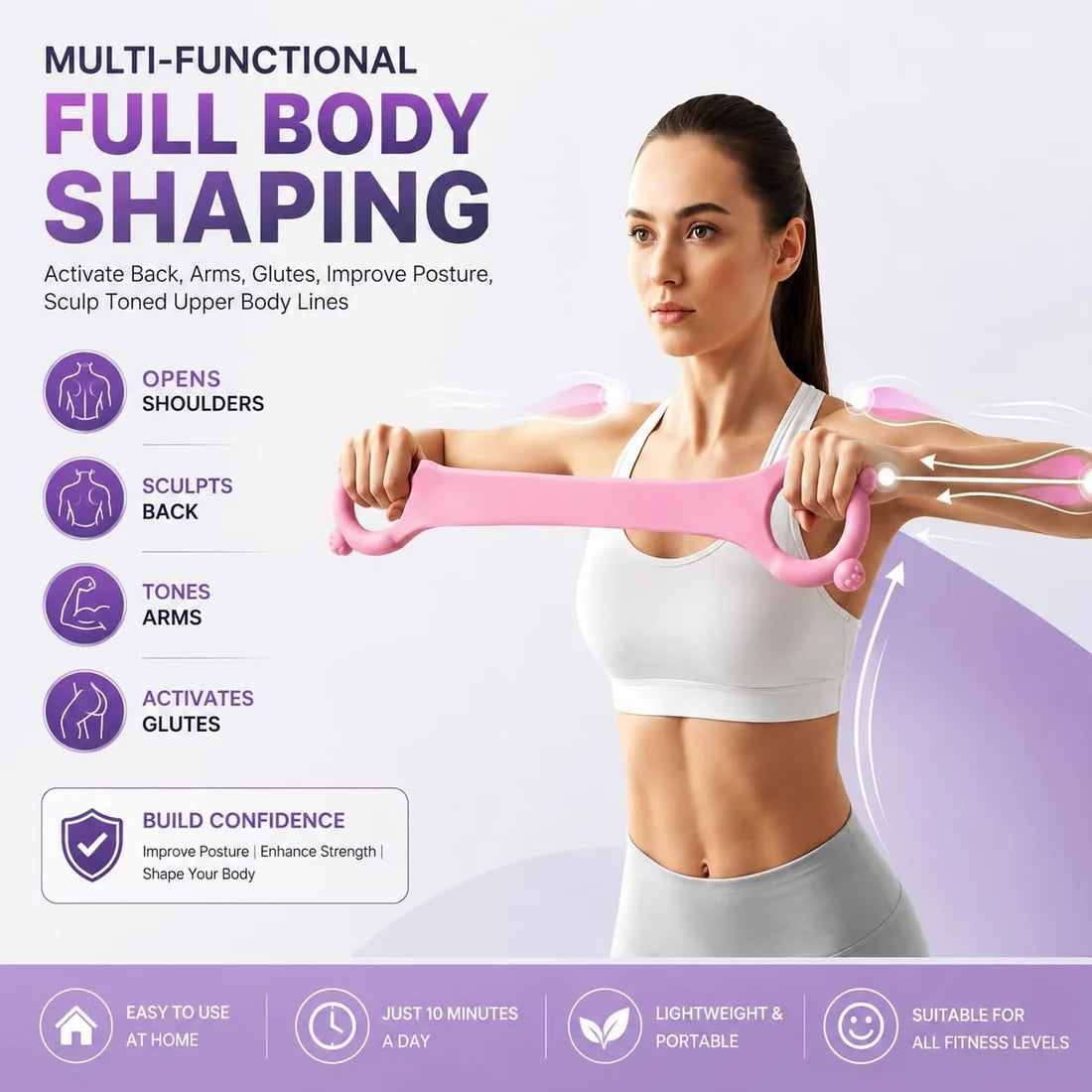 Figure 8 Workout Resistance Band for Men and Women