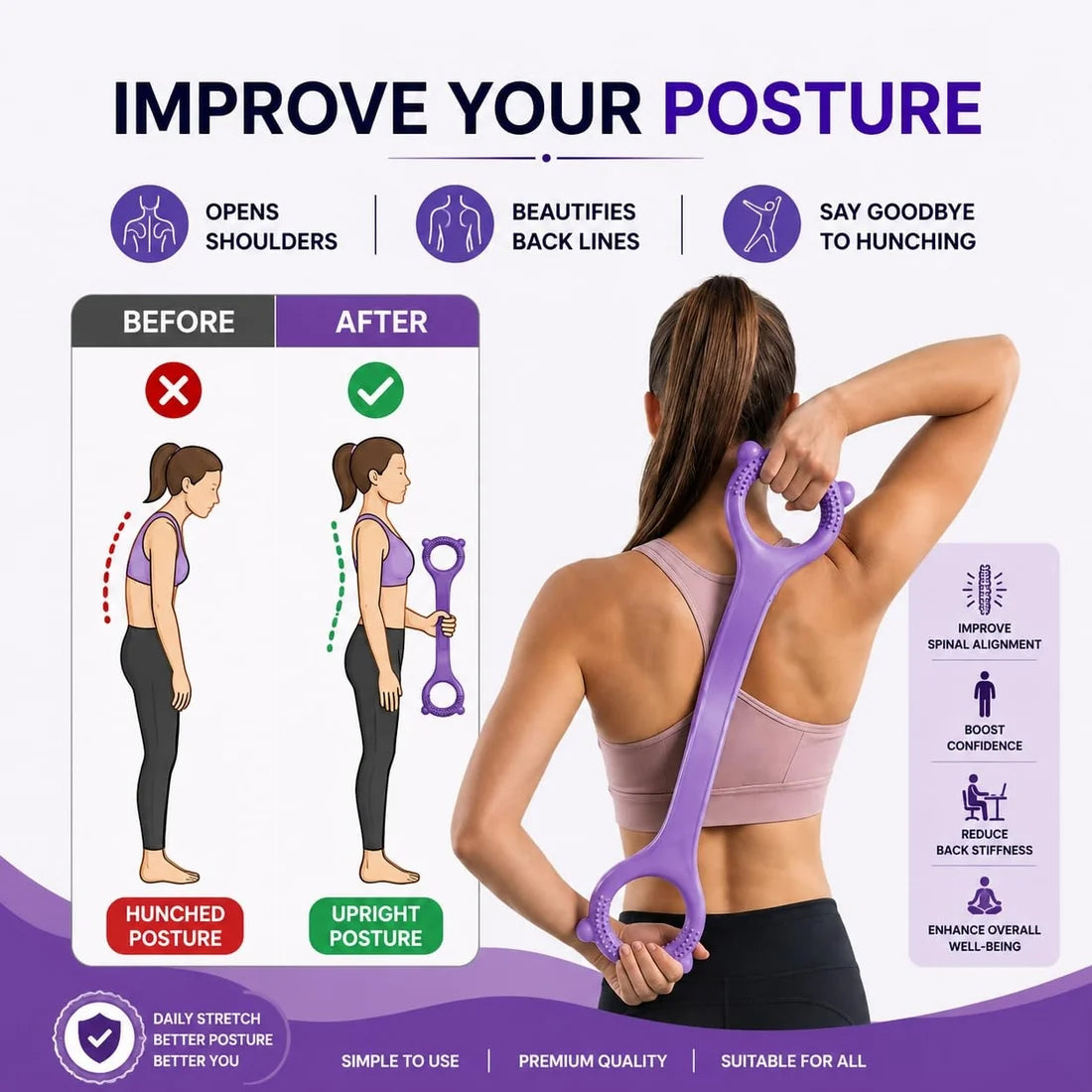 Figure 8 Workout Resistance Band for Men and Women