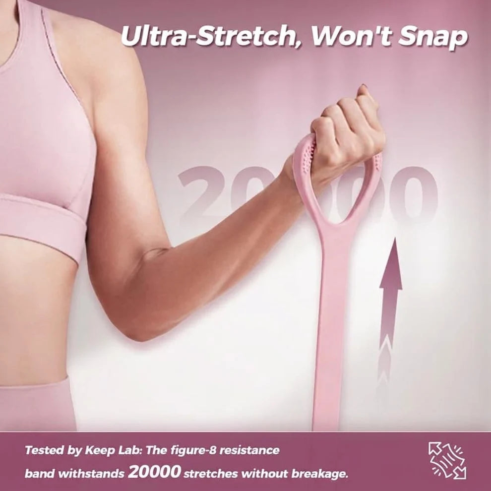 Figure 8 Workout Resistance Band for Men and Women