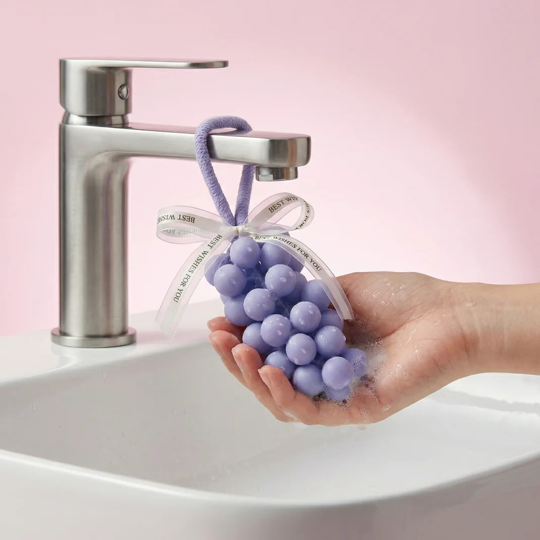 GrapeBloom™ Organic Handmade Hanging Soap (Green Color)